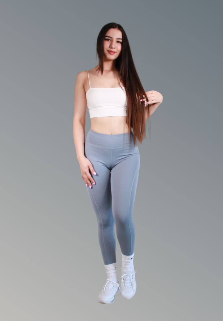 4 Way Stretch Leggings - Gray